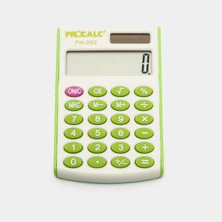 calculadora-procalc-de-bolsillo-de-8-digitos-blanca-con-verde-2-7701016375054