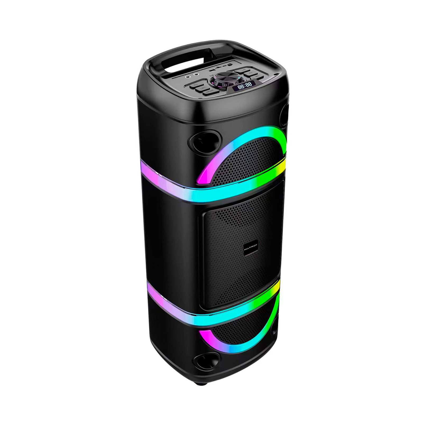 Parlante multitech MT-TWS-8802 con Bluetooth 25 W Rms, negro
